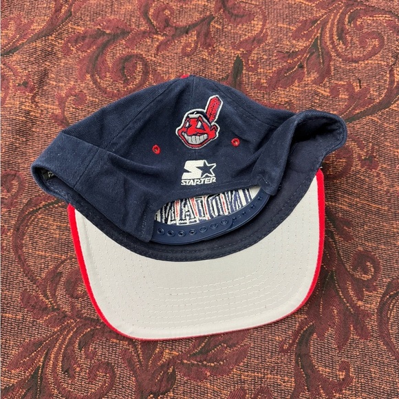 VTG STARTER Cleveland Indians Hat - Picture 2 of 3